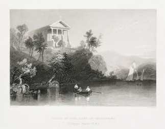 Chapel of our lady of coldspring. Coldspring. Putnam Cy N. Y. - Antique View from 1840