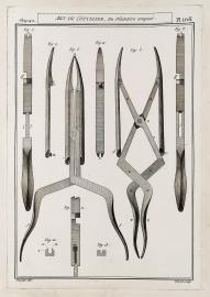 Art du Coutelier, Des Dilatatoire compose. Tools Art du Coutelier, Des Dilatatoire compose.