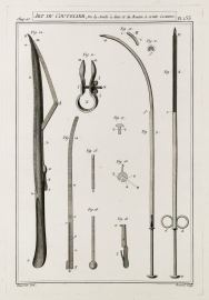 Art du Coutelier, De la Sonde a dent et du Bouton a-Crette-Cistitome. Tools Art du Coutelier, De la Sonde a dent et du Bouton a-Crette-Cistitome.