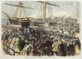 Reception of the Duke of Edinburgh at Geelong, Australia.