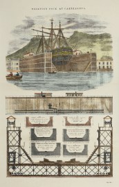 Floating Dock at Carthagena. Spain & Portugal Floating Dock at Carthagena.