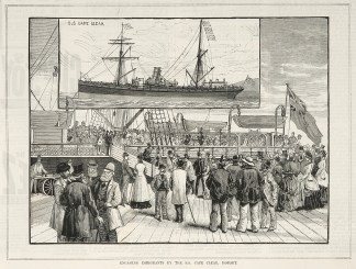 Engaging Immigrants by the S.S. Cape Cle… Tasmania