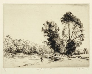 A Yorkshire Stream Australian Printmakers