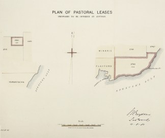Plan of Pastoral Leases Proposed to be O… South Australia