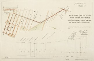 Parliamentary Plan and Section of Propos… Adelaide