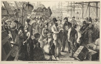 Homeward Bound.-Departure of an English … Melbourne