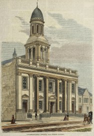 The Congregational Church, Pitt Street, Sydney. NSW - Sydney