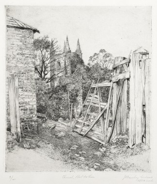 Church, Port Arthur. Australian Printmakers