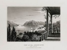 View of the Hudson River. Near Newburg.