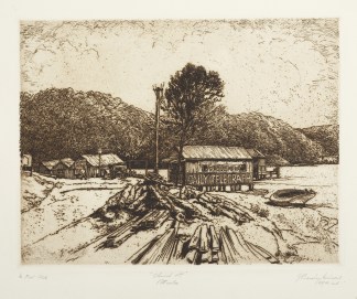 “Church Pt. Pittwater Australian Printmakers