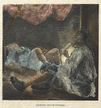 Chinese Opium-Smokers. AUSTRALIA