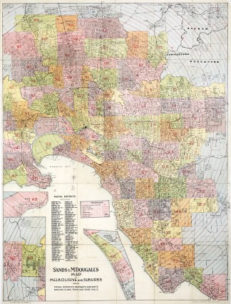 Sands & Mc.Dougall’s Map of Me… Victoria