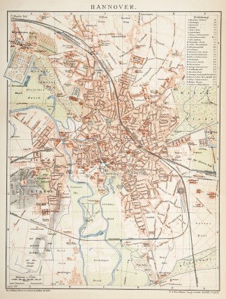 Hannover. Town Plans