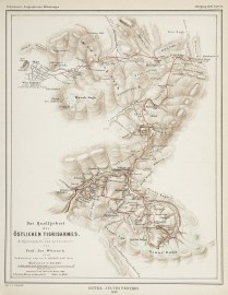 Das Quellgebeit des Ostlichen Tigrisarmes Ausgenommen und Gezeichnet von Prof. Jos. Wunsch