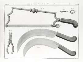 Art du Coutelier, De la Scie et des Couteaux courbes.