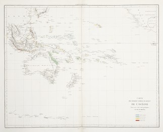 Carte des Diverses Especes de Recifs de … Australia (General)