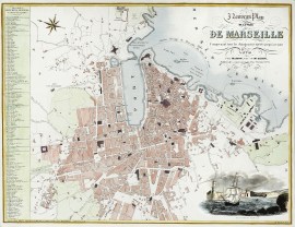 Nouveau plan de la ville de Marseille comprenant tous les changements operes jusqu'a ce jour.