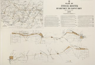 Plan of Stock Route Hughenden to Cloncur… Queensland
