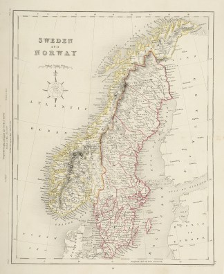 Sweden and Norway. Scandinavia