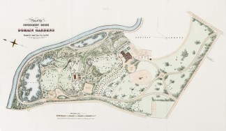 Plan of the Government House and Domain … Town Plans