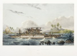 Pirogue Double des Missionnaires. (Ile Vavao)