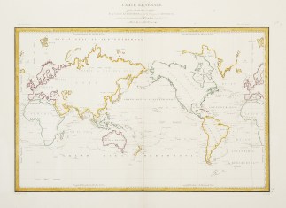 Carte generale pour servir au voyage de … Wall Maps