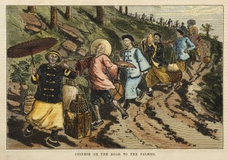 Chinese on the Road to the Palmer. Chinese in Australia