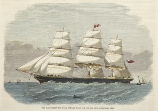 The Clipper-ship the Royal Edward, built… SHIPS & YACHTS