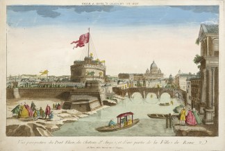 Vue Perspective du Pont Elain, du Chatea… Italy