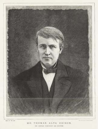 Mr. Thomas Alva Edison, the American Ele… non-Australia Portraits