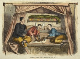 Chinese in Sydney: Opium Smoking.