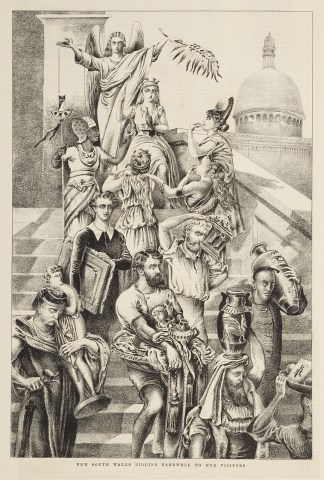 New South Wales Bidding Farewell to Her … Sydney