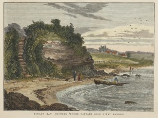 Botany Bay, Showing Where Captain Cook F… Captain Cook