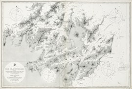 [NEW ZEALAND] Cook Strait Anchorages. Sheet 2. Croisilles Harbour, Pelorus Sound, Port Gore, Queen Charlotte Sound, Tory Channel, & Port Underwood.