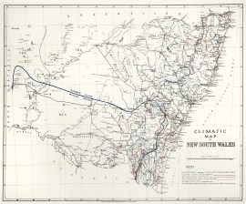Climatic Map of New South Wales New South Wales