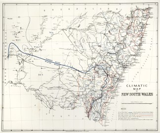 Climatic Map of New South Wales New South Wales