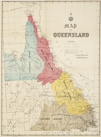 Map of Queensland