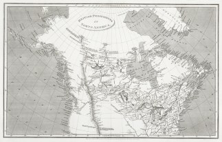British Possessions in North America. United States