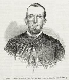 W. Hickey, Champion Sculler of the Colonies SPORTS