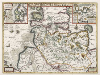 Ducatus Holsatiae Nova Tabula. Germany