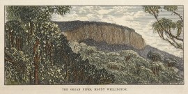 The Organ Pipes, Mount Wellington. Tasmania