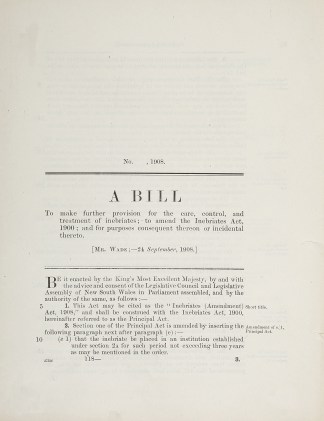 A Bill to make Provision for the care, C… GENERAL