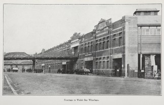 Frontage to Walsh Bay Wharfage. AUSTRALIA