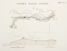 Sydney Water Supply - Petersham Sydenham Newtown