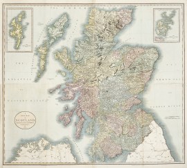 A New Map of Scotland from the Latest Authorities BRITISH ISLES