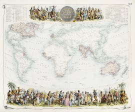 British Empire Throughout the World Exhibited in One View. WORLD MAPS British Empire Throughout the World Exhibited in One View.