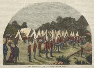 The Volunteer Artillery Camp, Middle Hea… AUSTRALIA