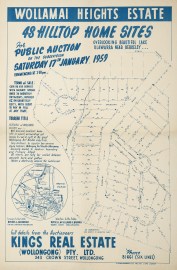 Wollamai Heights Estate Real Estate subdivision posters Wollamai Heights Estate