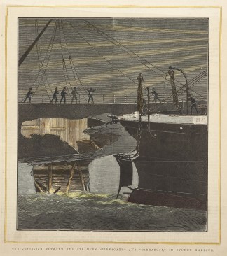 The Collission Between the Steamers R… PRINTS & PHOTOGRAPHS