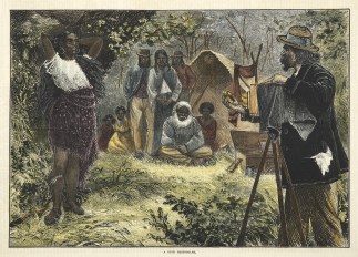 A bush Photograph. First Nations History